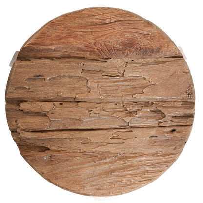 Wood stool, 37 × 33 cm - Natural (M)