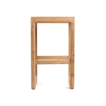 Teak bar stool, 70 cm - outdoor seating