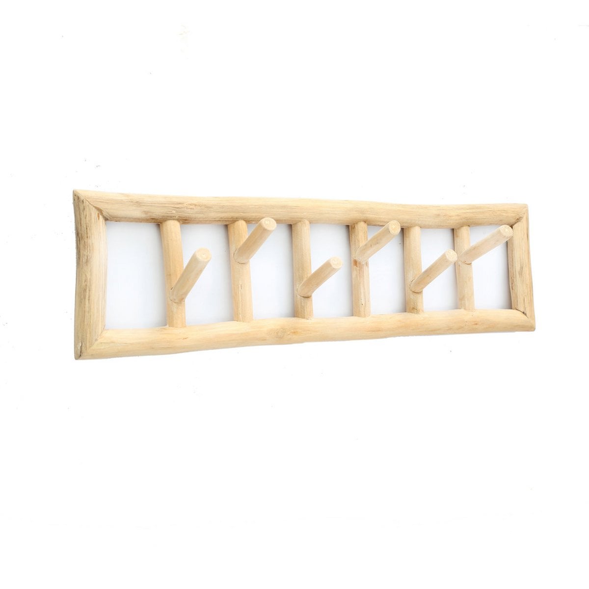 Kleiderbügel aus Holz, natur – 70 cm breit, hergestellt in Indonesien