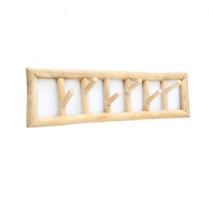 Kleiderbügel aus Holz, natur – 70 cm breit, hergestellt in Indonesien