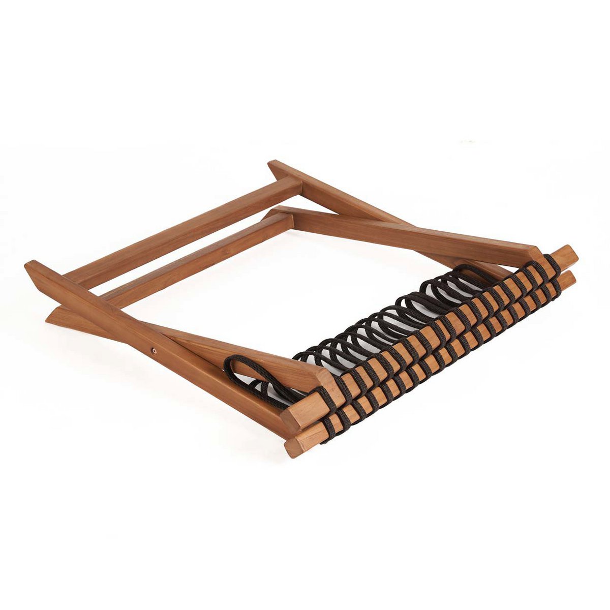 Wood luggage rack, foldable - Natural