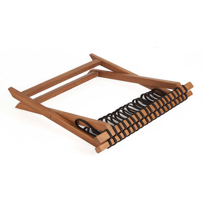 Wood luggage rack, foldable - Natural