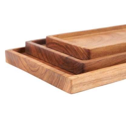 Holztablett 20×11 cm - naturfarben