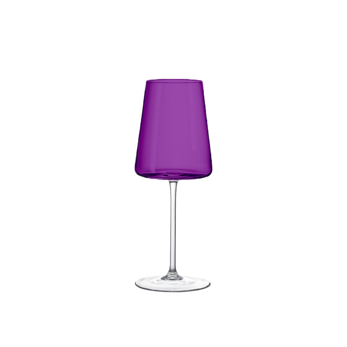 Wine glasses, coloured - set of 6, 400 ml