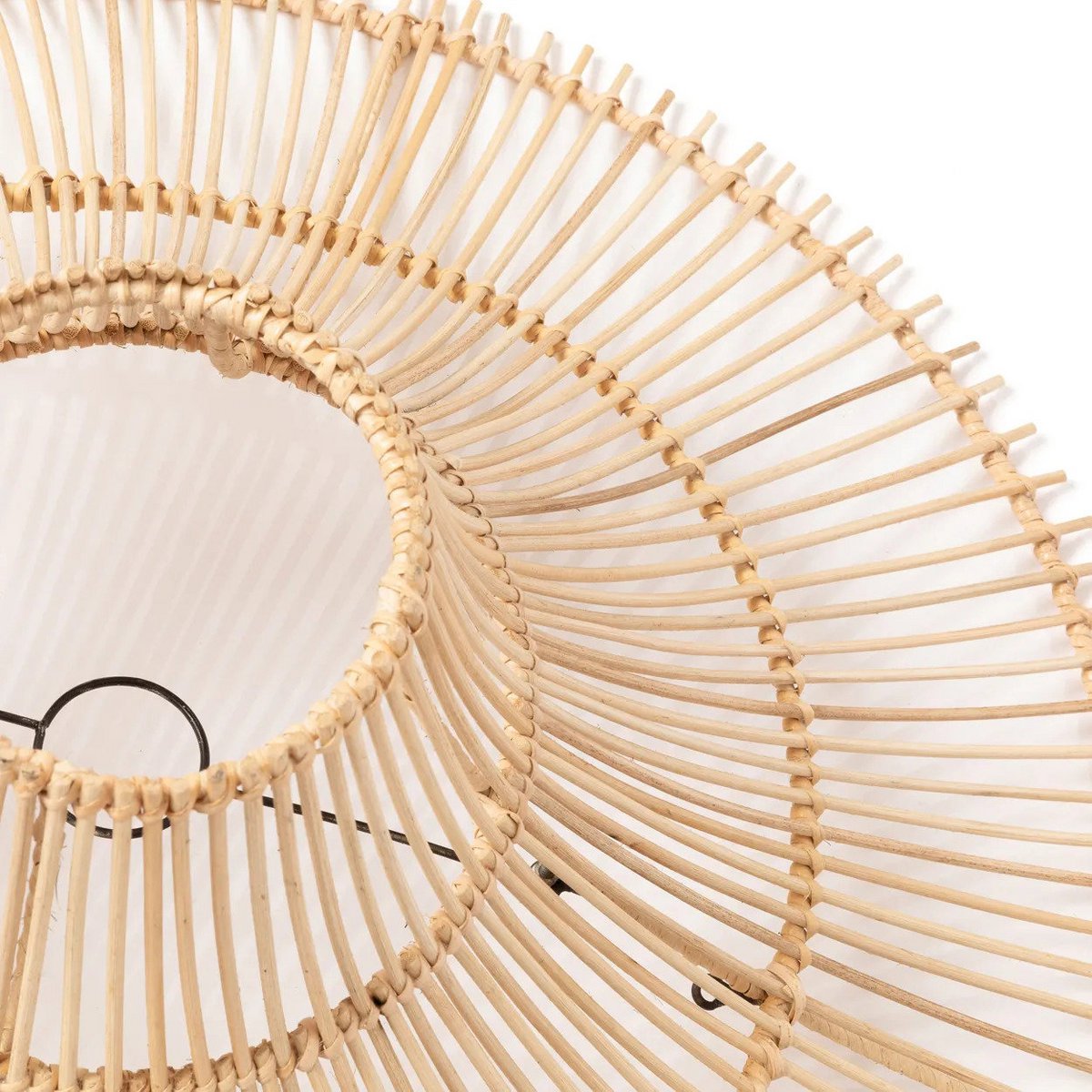 Rattan pendant shade 60×40 cm – Sky Natural L