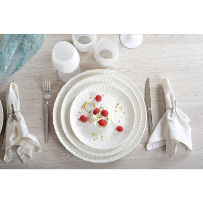 Flora white presentation plate 31.8 cm