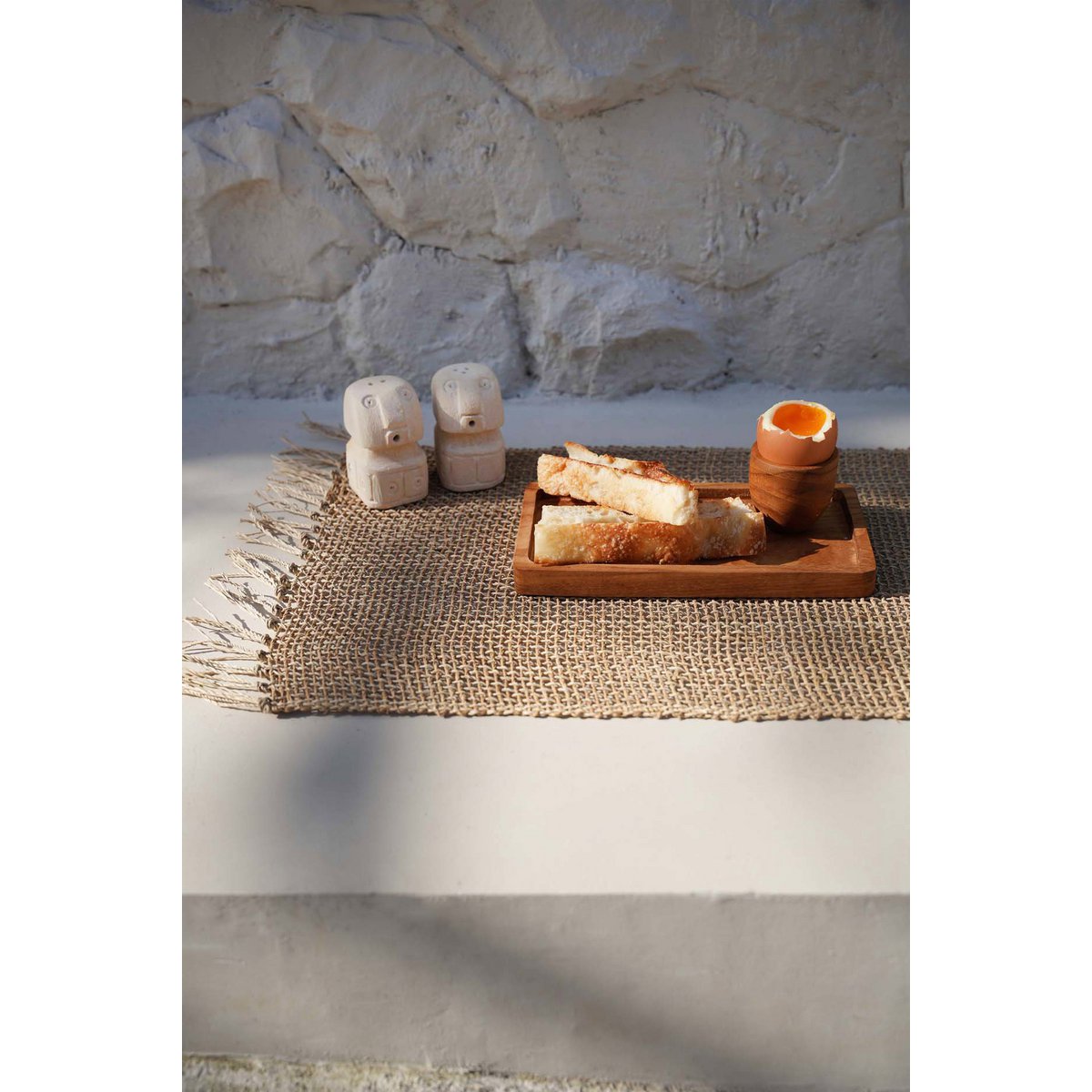 Holztablett 20×11 cm - naturfarben
