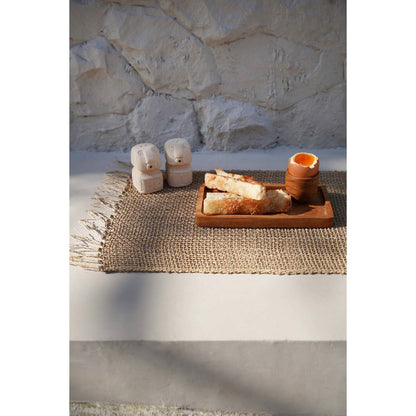 Holztablett 20×11 cm - naturfarben
