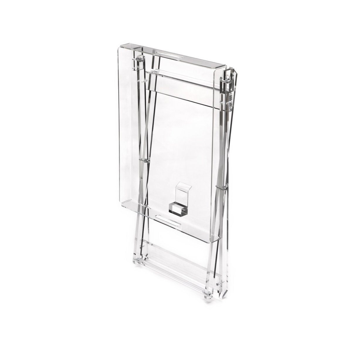 Acrylic folding table - 46 x 38 x 54 cm