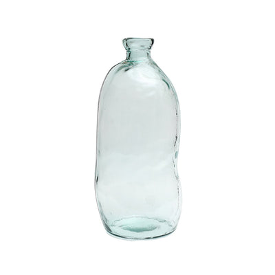 Jinsuo vase af genbrugsglas, stor - Blå
