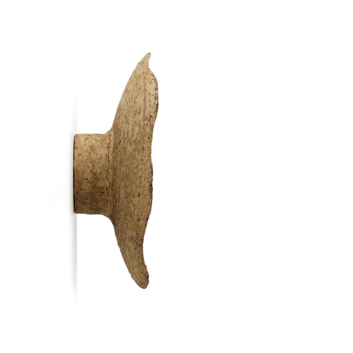 Papir-maché væglampe, 45 cm - Mud