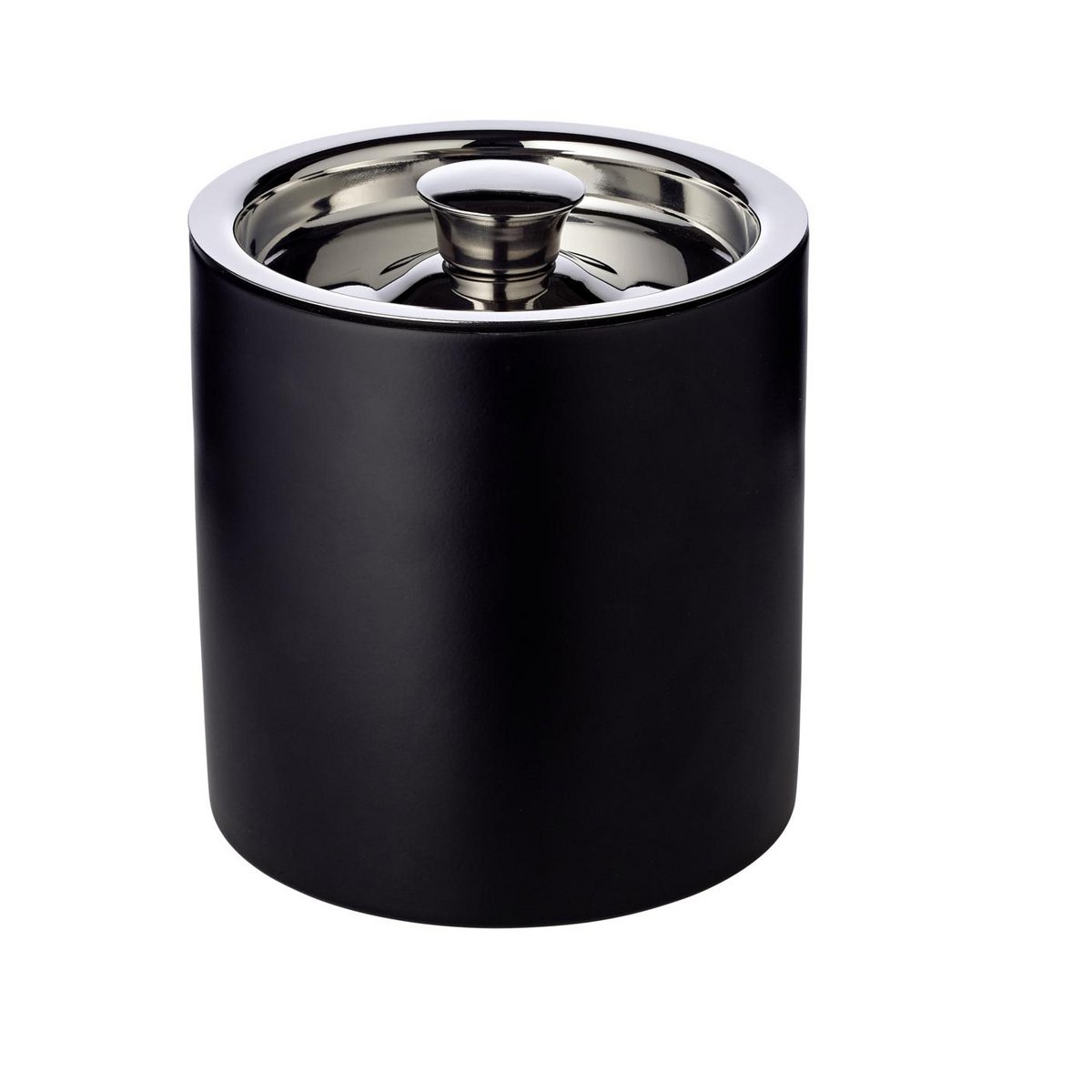Stainless steel ice bucket Pearl, 16 cm - with lid and pliers