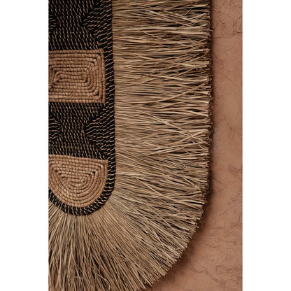 Grass wall weaving, organic - natural