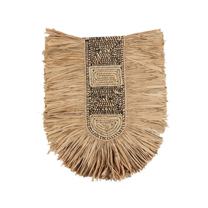 Grass wall weaving, organic - natural