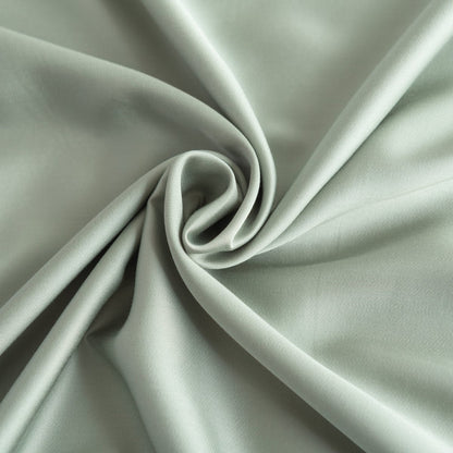 Bamboo duvet cover, 140x220 cm, sage green – button