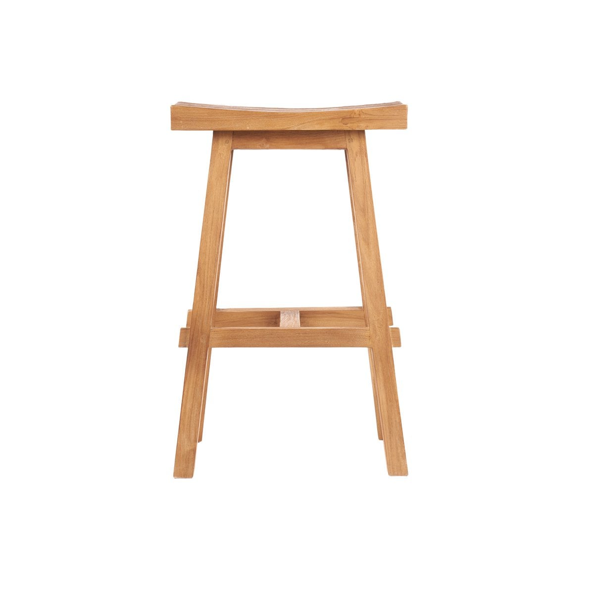 Teak bar stool, 47 × 75 cm - Outdoor