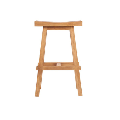 Teak bar stool, 47 × 75 cm - Outdoor