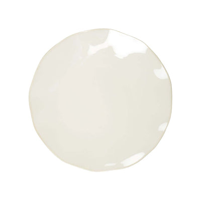Porcelain dinner plate Rosa, white, 27cm