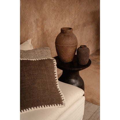 Terracotta amfora vase, stor - håndformet