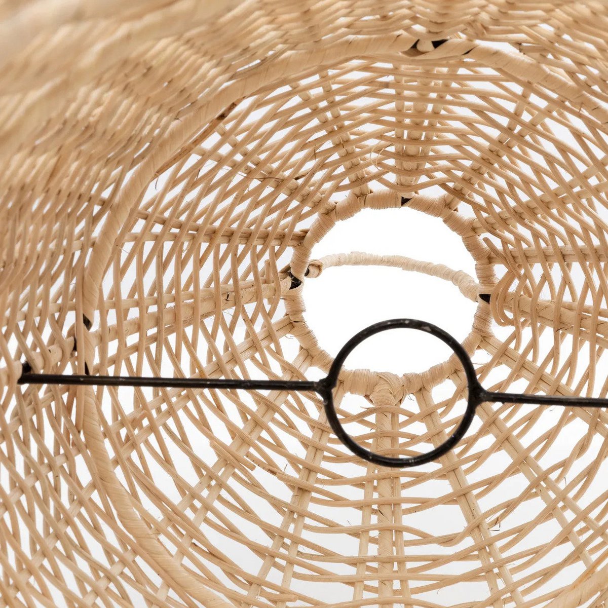 Pendel i rattan, 90 cm høj – slank, naturlig form