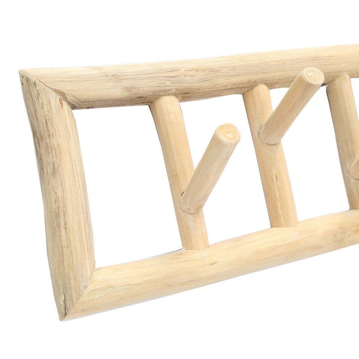 Kleiderbügel aus Holz, natur – 70 cm breit, hergestellt in Indonesien