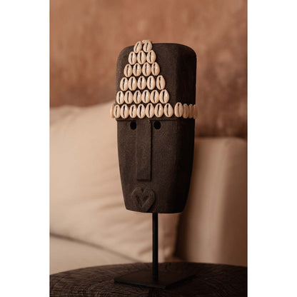 Grå Sumba sten #32 på fod – 32 cm