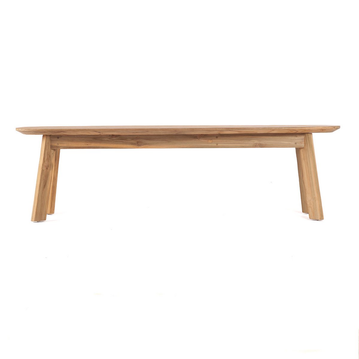 Tutuala outdoor bench - natural wood