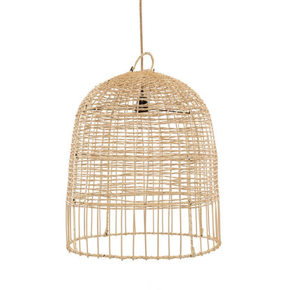 Rattan pendant light 50×55 cm - natural finish