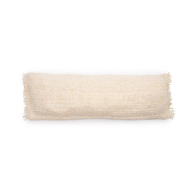 Cotton cushion cover 35×100 cm - cream
