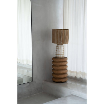Umiko stool, natural wood - 45 cm