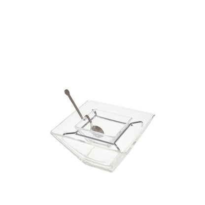 Kaviar-Glasschale, 14 × 14 × 10 cm - Türkisch