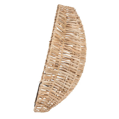 Vægapplikation i raffia M - natur, 30 × 40 cm