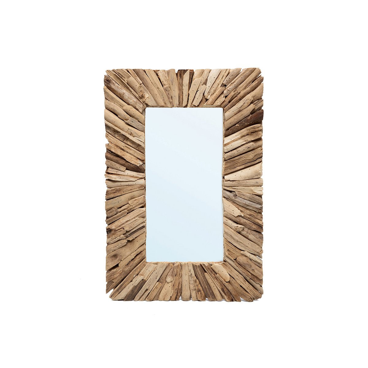 Driftwood framed mirror, natural - M