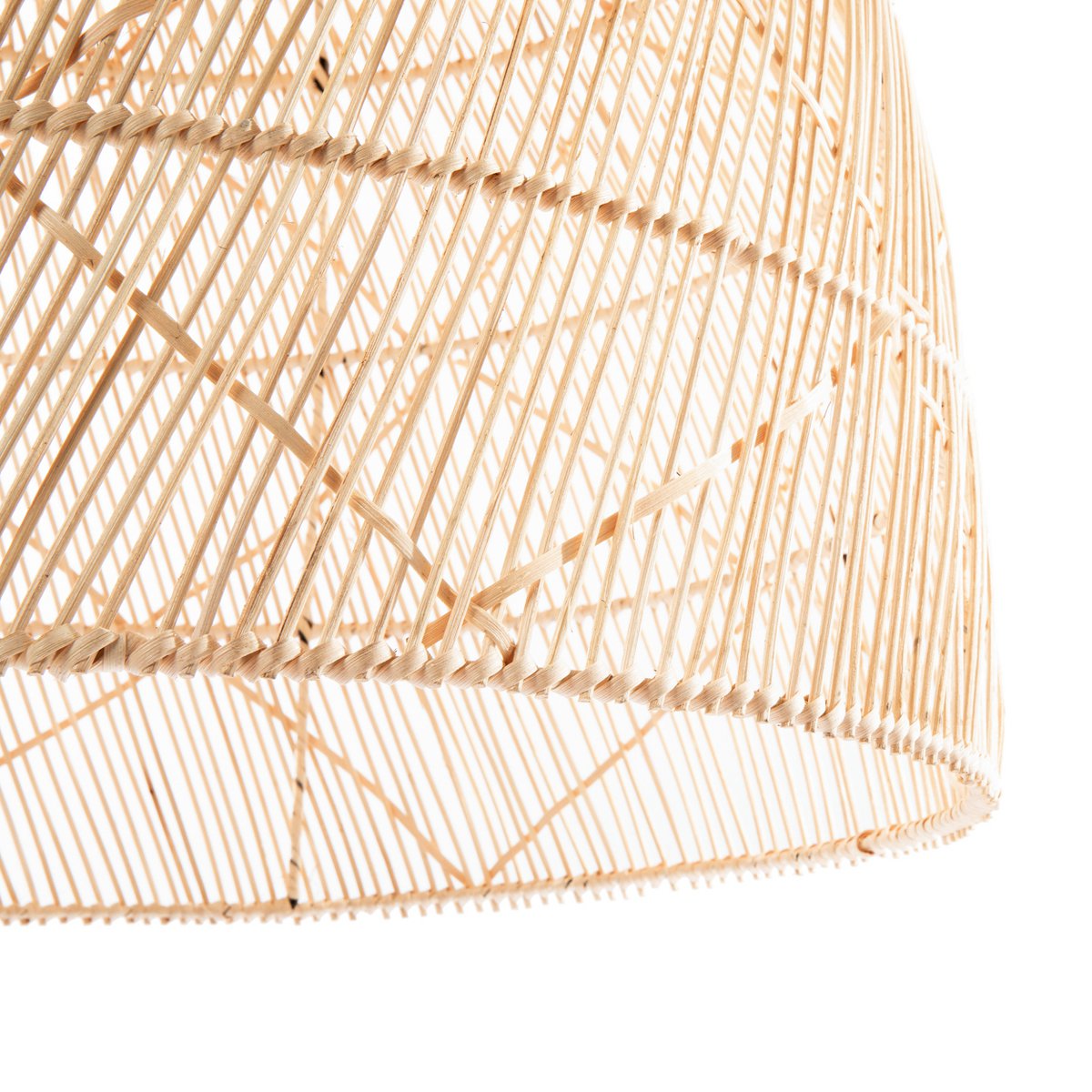 Rattan pendel, tvundet flet - M, 90 cm