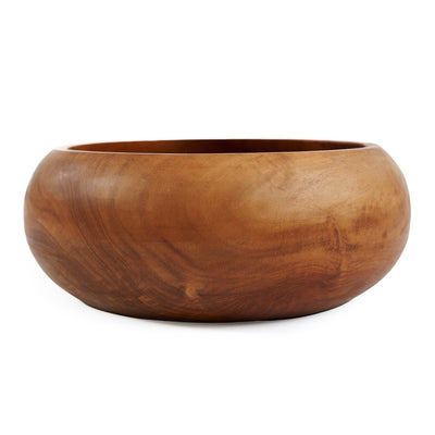 Teak root fruit bowl, 20 cm - organic form