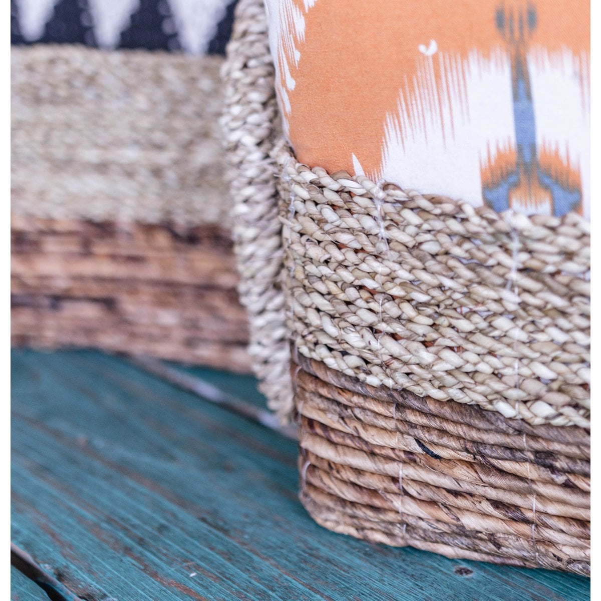 Banana fibre & seagrass basket Kapauku – 2 sizes