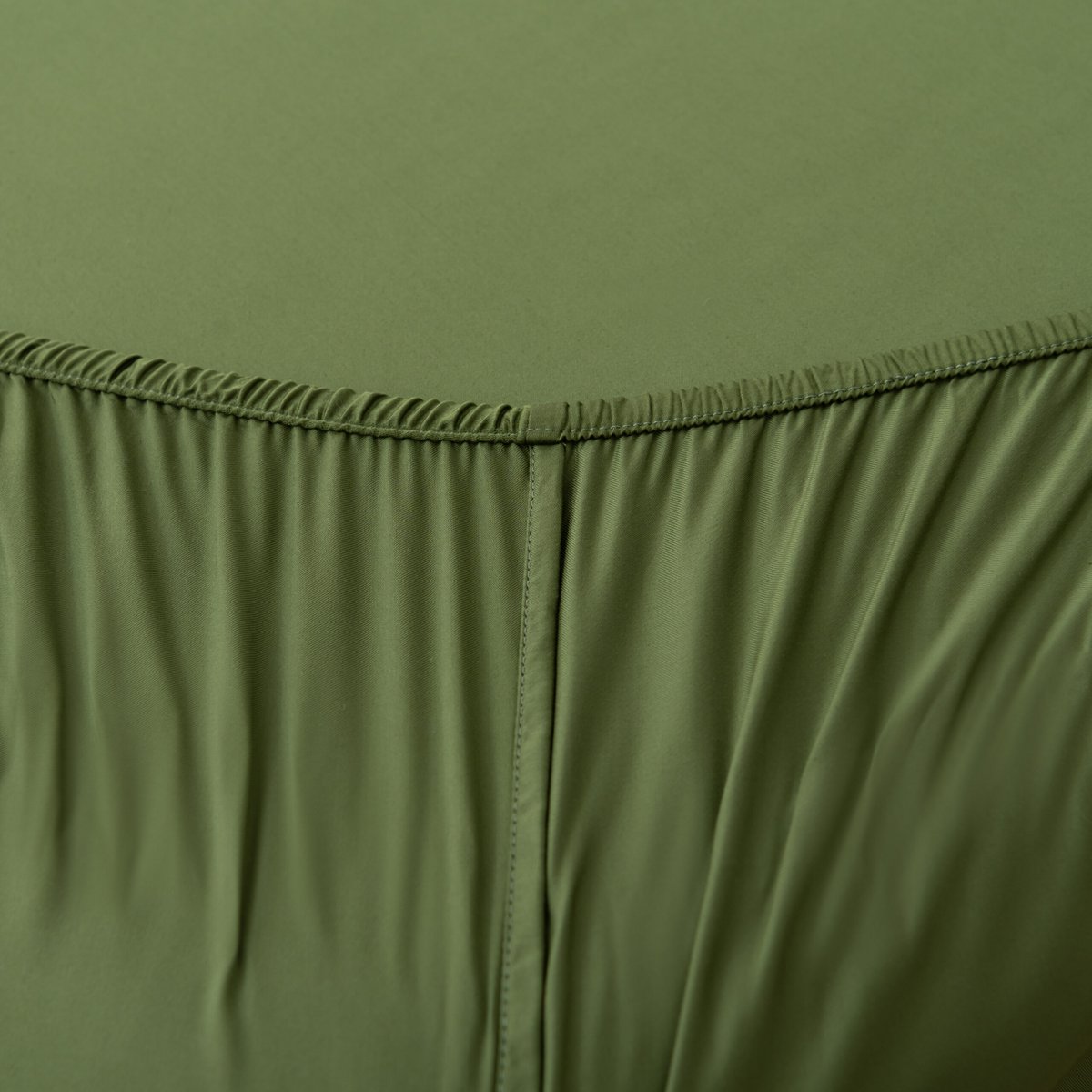 Bamboo bedding set, deep moss, single - 400TC