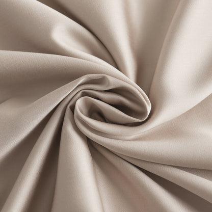 Bamboo bedding set, soft taupe, single - 400TC