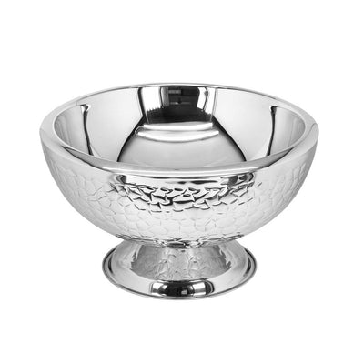 EDZARD Capri champagne cooler, Ø 43 cm × 24 cm – polished steel