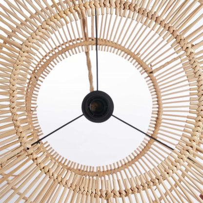 Rattan Arun pendellampe – 55 cm bred, 30 cm høj