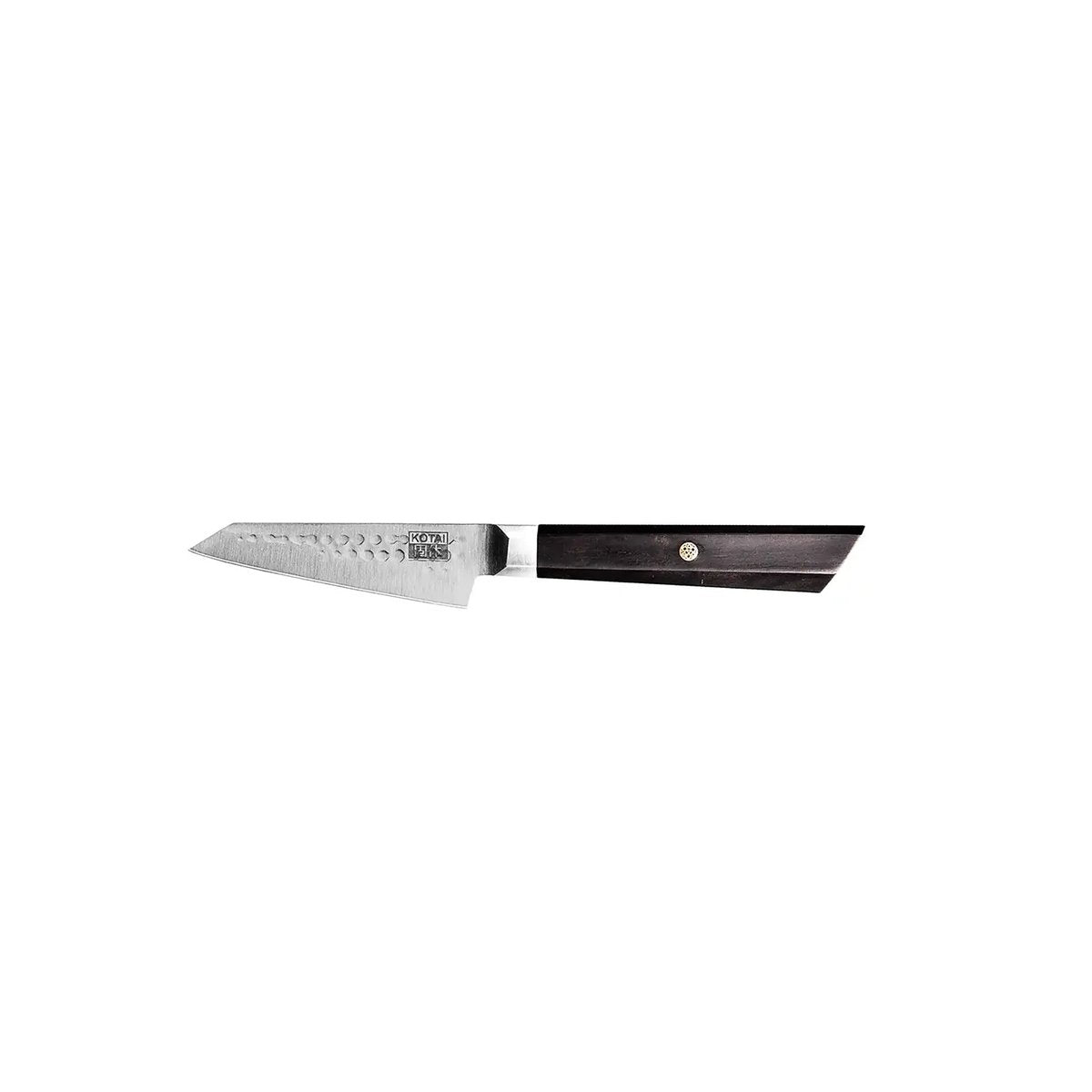 Bunka paring knife, 9 cm - ebony handle with sheath