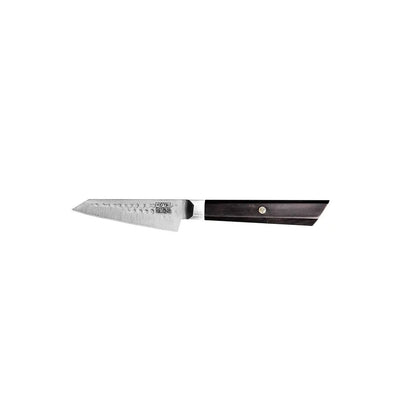 Bunka paring knife, 9 cm - ebony handle with sheath