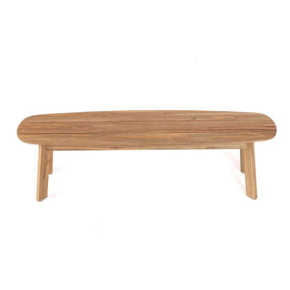 Tutuala outdoor bench - natural wood