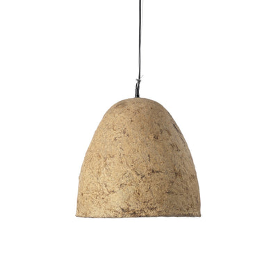 Papier-mâché pendant lamp, 40 cm - Mud