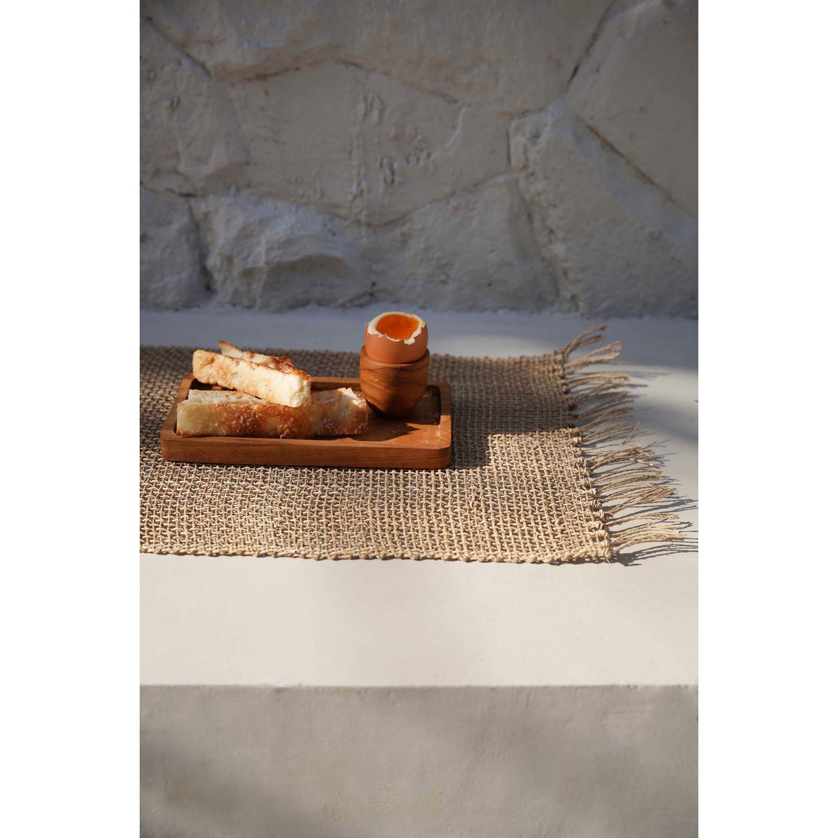 Holztablett 20×11 cm - naturfarben