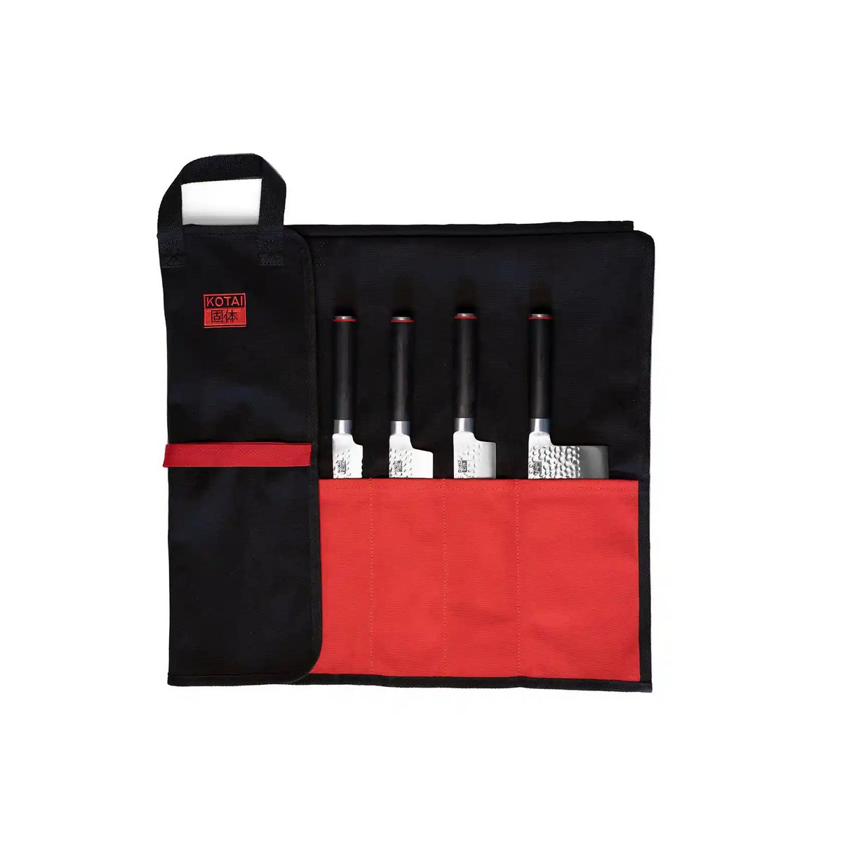 Cotton knife roll-up bag, 7 slots