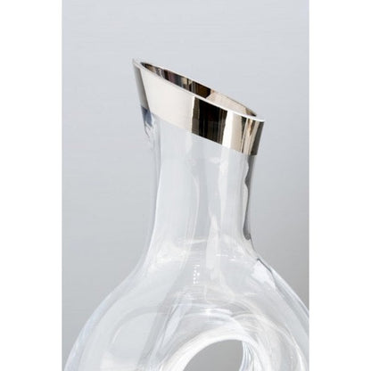 Kristalldekanter Gordon mit Platinrand – 1,2 L
