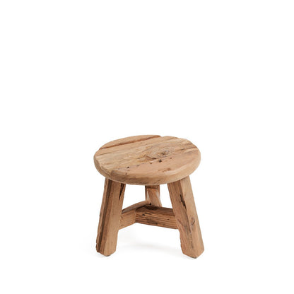 Yatai wood stool - natural, small