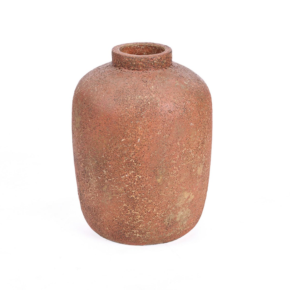 Terracottavase, stor - håndformet ler
