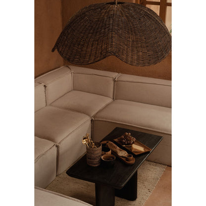 Teak bread plate, 45 cm - natural